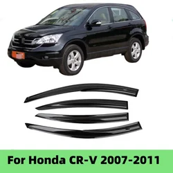 For Honda CRV CR-V 2007 2008 2009 2010 2011 Car Door Window Visor Rain Sun Guard Deflector Shade Awning Shelter Protect Raincoat