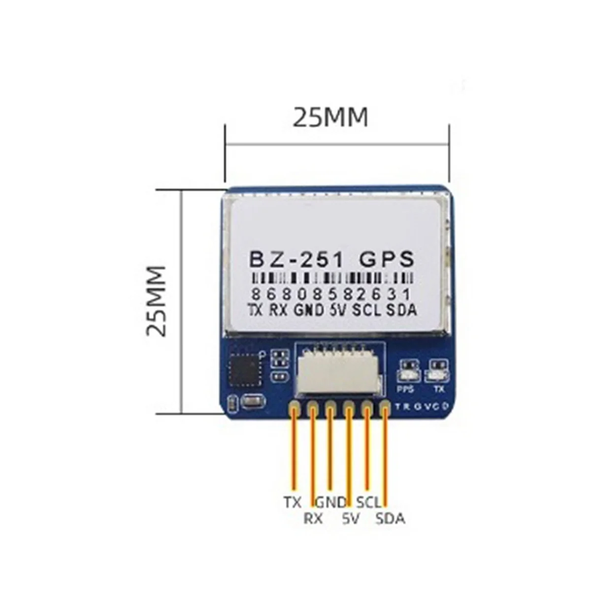 

A51I BZGNSS BZ-251 Двойной протокол GPS для управления полетом FPV с фиксированным крылом, возвратные детали спасательного дрона