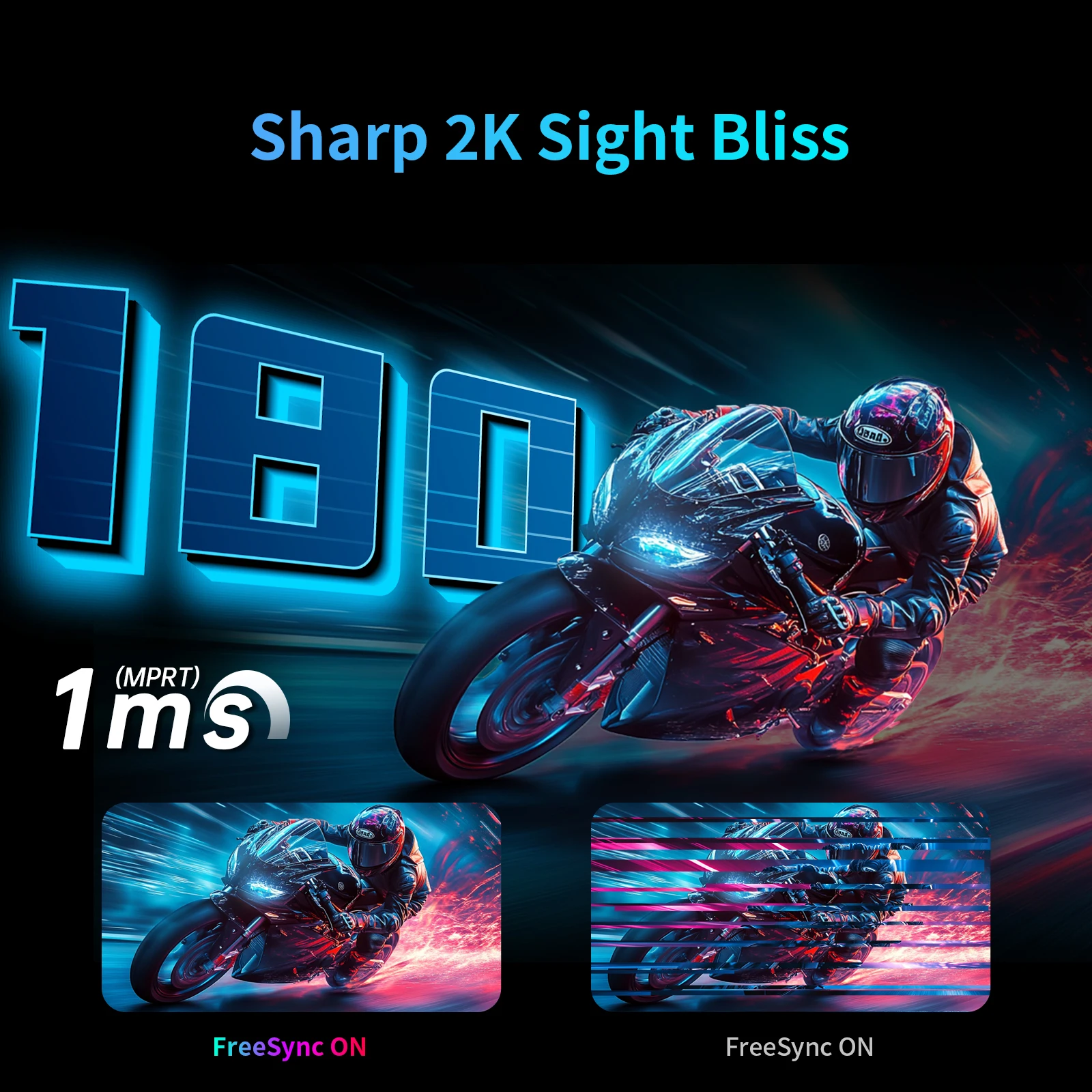 KTC 27 Zoll WQHD 180 Hz 1 ms gebogener Gaming-Monitor 1440P 144 Hz Monitor 132% sRGB HVA FreeSync DisplayPort/HDMI/USB VESA Computer M