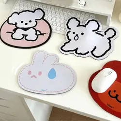 Small Rabbit Dog Mouse Pad Non-Slip Gaming Desktop Mouse Pad Anti-Scratch Gaming Mice Mat For PC Laptop Desktop Home Decor