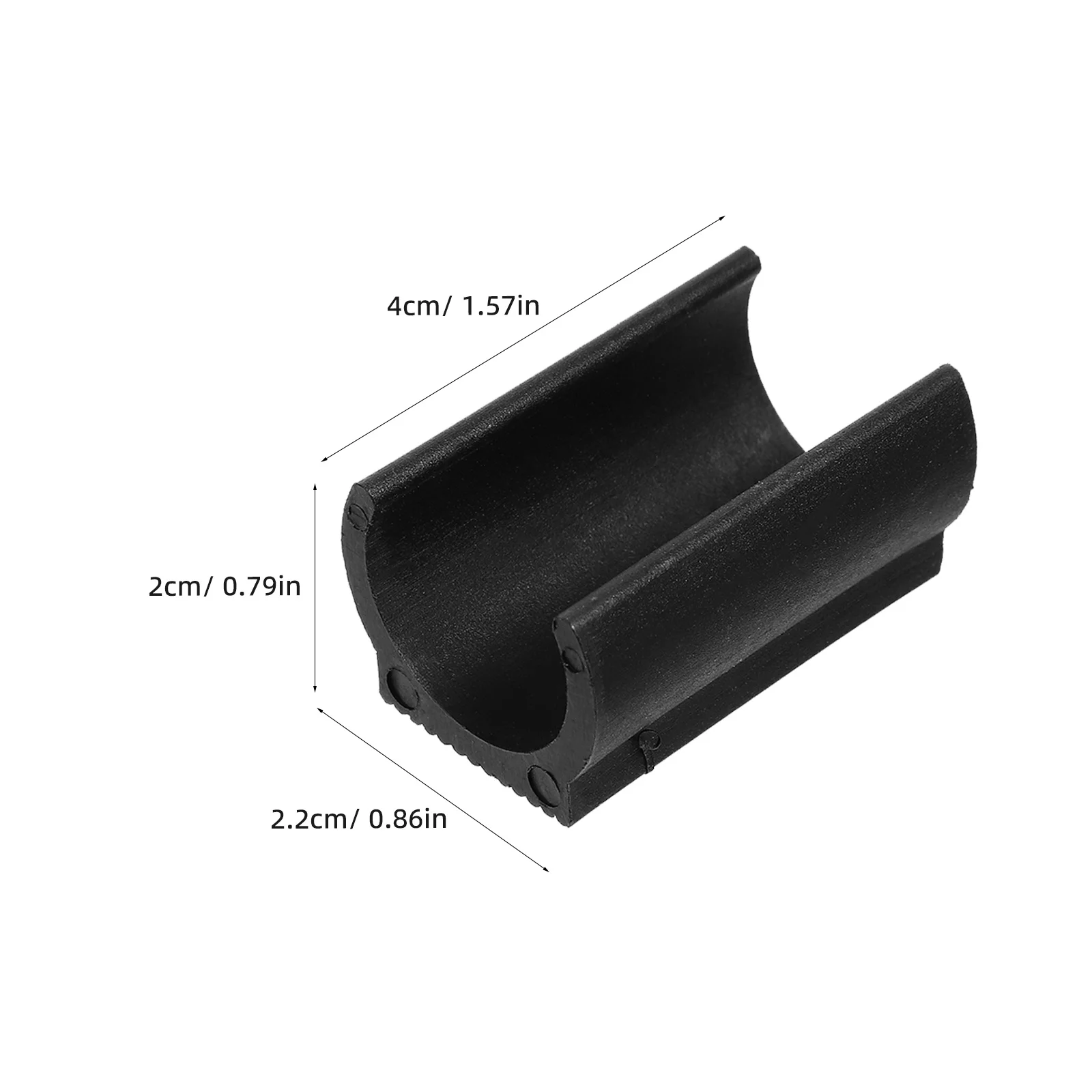 25 шт. противоскользящая накладка U-образный чехол для ног стула, пластиковые колпачки для ножек, защитный рукав для мебели, столов, стульев, батутов