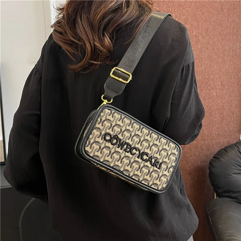 

Color Block Camera Bag 2025 - Women's New Niche, Trending, Stylish, Crossbody/Shoulder