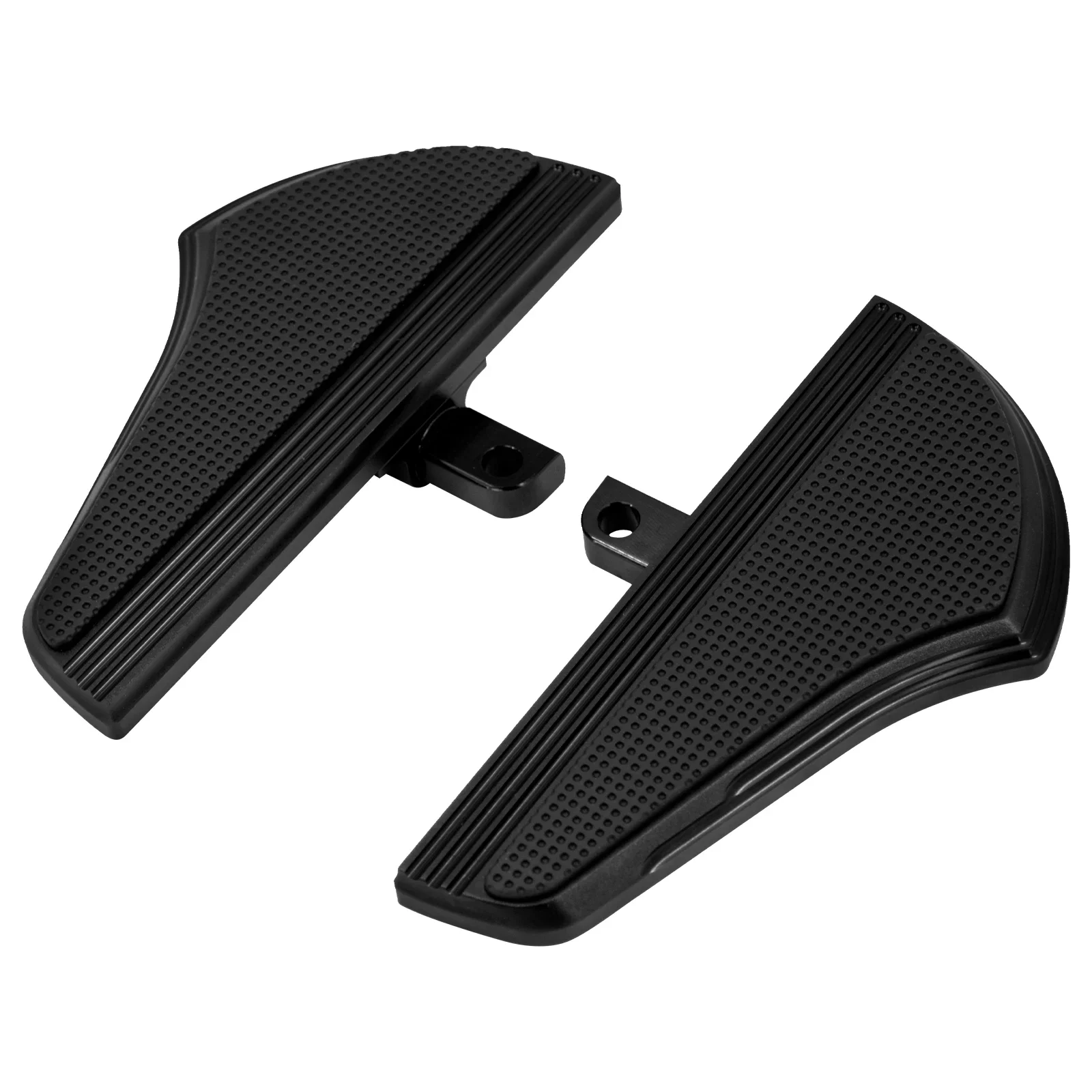 Motorcycle Rear Passenger Foot Rest Black CNC Footpegs Non-Slip Pedal For Harley Sportster XL 1200 883 XR XG750A Softail FL FXCW