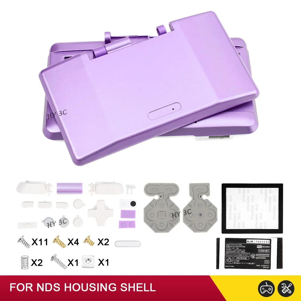 NEW Full Set Housing Shell Cover For NDS Repair Parts Replacement Plastic Housing Shell Case Kit For Nintend DS NDS Accessories