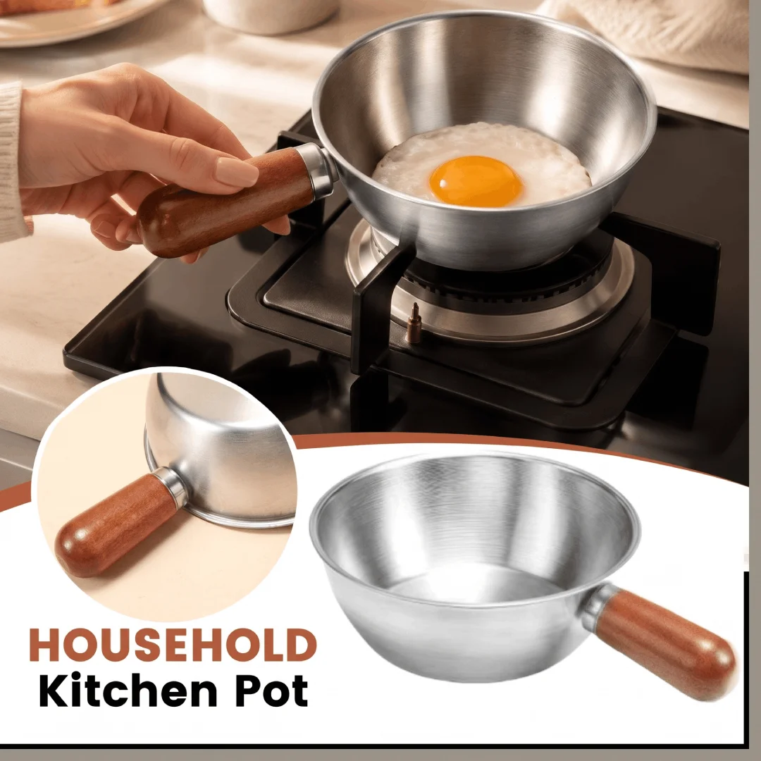 Miniature Baking Kitchen - High Quality Wooden Handle Mini Milk