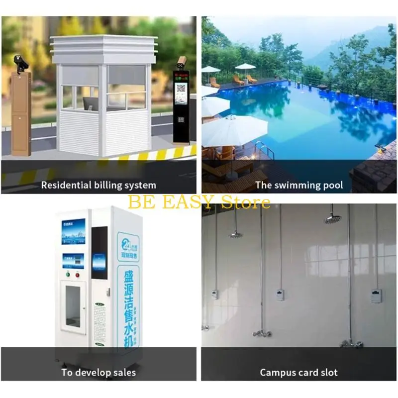 E28F DN10 Расход воды Внешняя резьба Датчик воды Расходомер жидкости Расходомер воды для водонагревателя