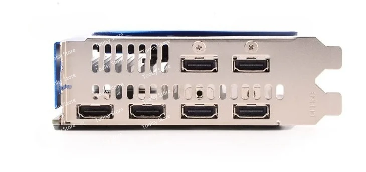 Multi-Screen Graphics Card 6 Screens 6 Ports Lock Screen RX580/R7350 Stock Futures Splicing Fusion 6 HDMI Interfaces