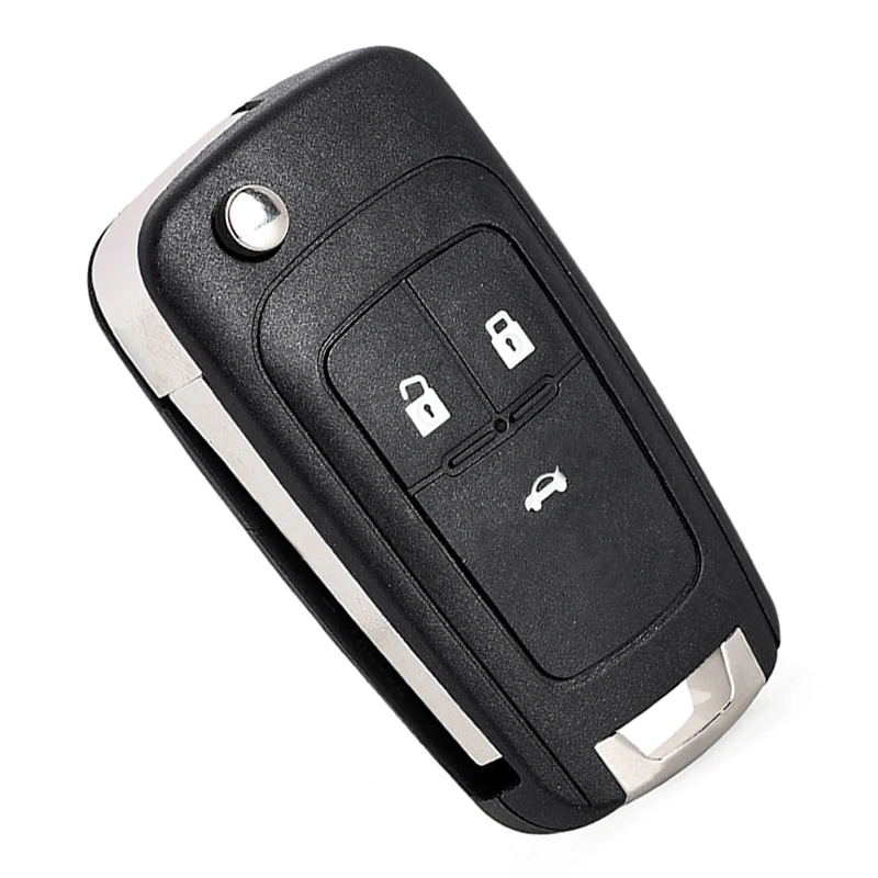KEYECU 433MHz 4D70 Chip FCC ID: 2ALBS1SG24 OEM Originele Onderdelen Opvouwbare Flip Afstandsbediening Sleutelhanger voor Chevrolet Aveo Cavalier 2019 2020