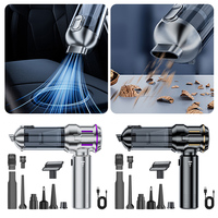 Car Vacuum Cleaner,16000pa Cordless Mini Vacuum Cleaner,Portable Handheld Wireless Brushless Motor Cleaning Machine For Home Car