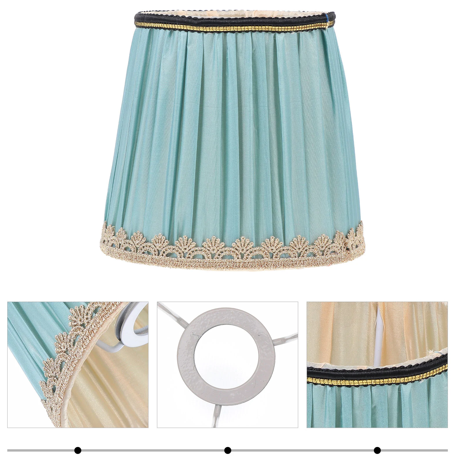 Fabric Lampshade Home Decoration Hanging Floor Room Protector Accessory Decorative