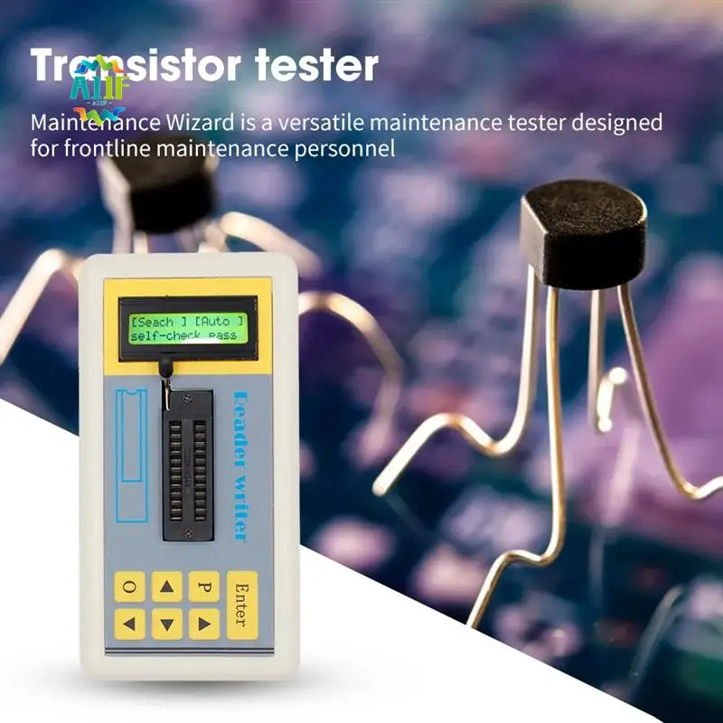 

A11F-Integrated Circuit Tester Multi-Function Portable Convenient IC Tester Transistor Ntegrated Circuit IC Tester,1Pcs Easy To