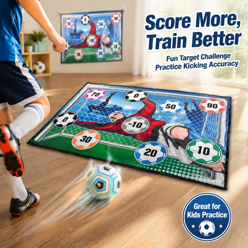 Juego de Fútbol de Mesa para Interiores y Exteriores, Juguete Competitivo Multijugador, Entrenamiento de Fútbol para Niños, Regalo para Niños, Juego al Aire Libre para Padres e Hijos