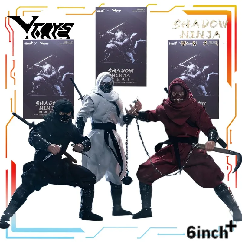 

Brand New Spot Goods VTOYS Original 1/12 Mobile Doll Series Shadow Ninja Action Figure Assembly Model Toys Model Gifts for Boys