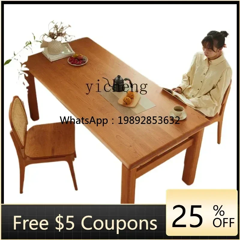 

U6 dining chair Nordic home solid wood back chair casual simple restaurant rattan chair