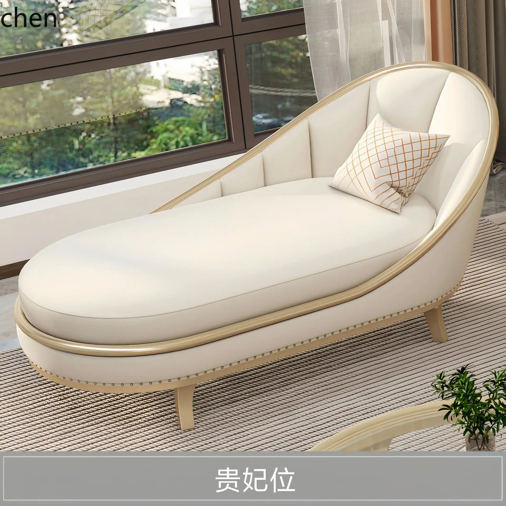 YFY Light Luxury Solid Wood Minimalist Genuine Leather Sofa Luxurious Living Room Furniture