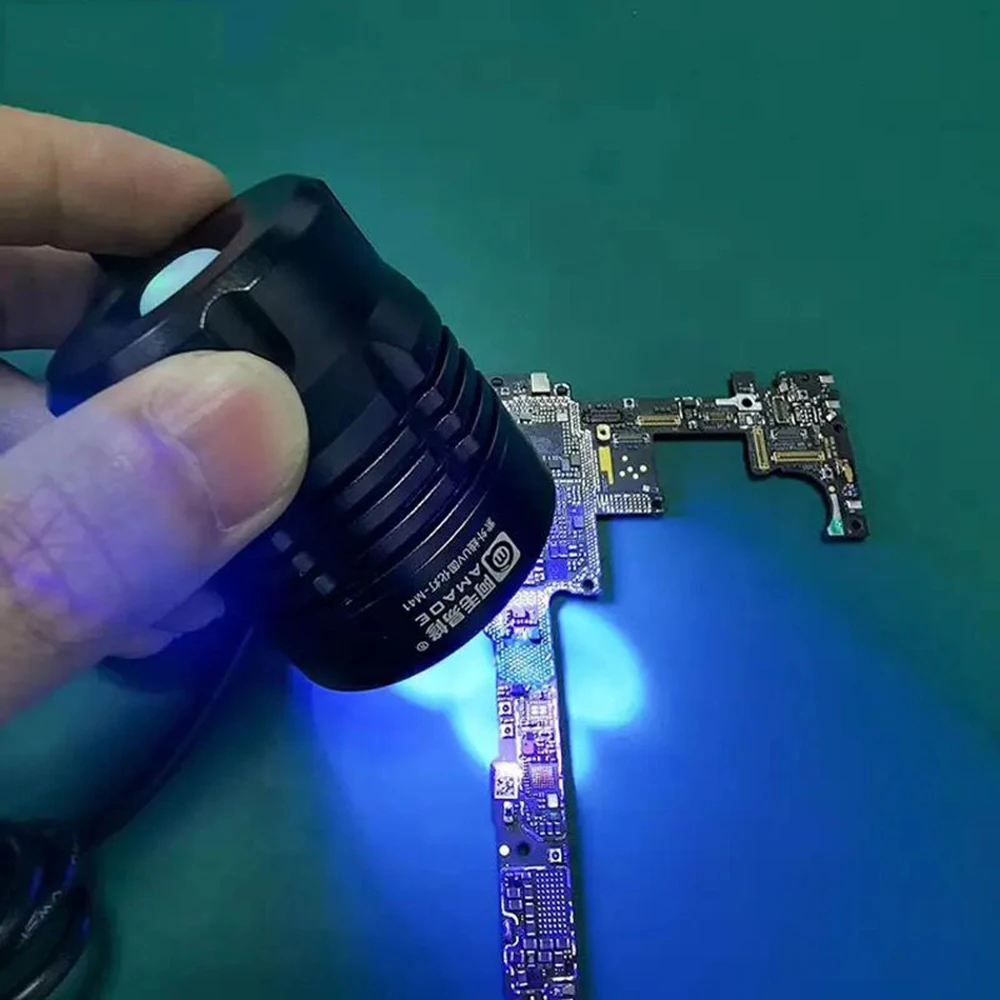 AMAOE PCB UV Solidify Изолирующее масло, клей для припоя, УФ-черный, зеленый, отверждаемая паяльная маска для материнской платы, инструменты для ремонта Nand