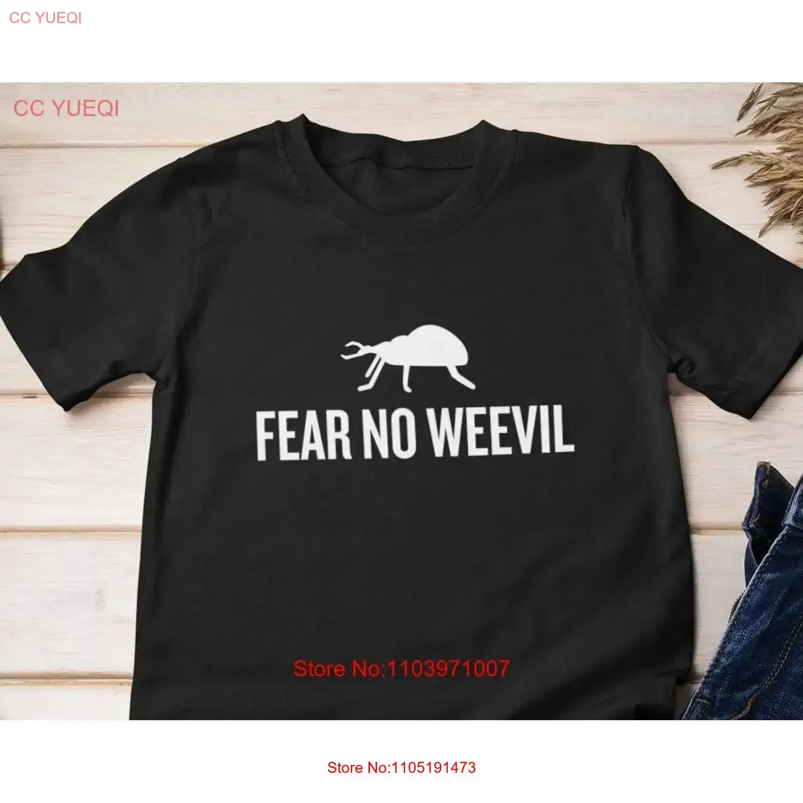 Entomology T Shirt Insect Collector Bug Lover Present Fear No Weevil Entomologist vintage Washed Stretched
