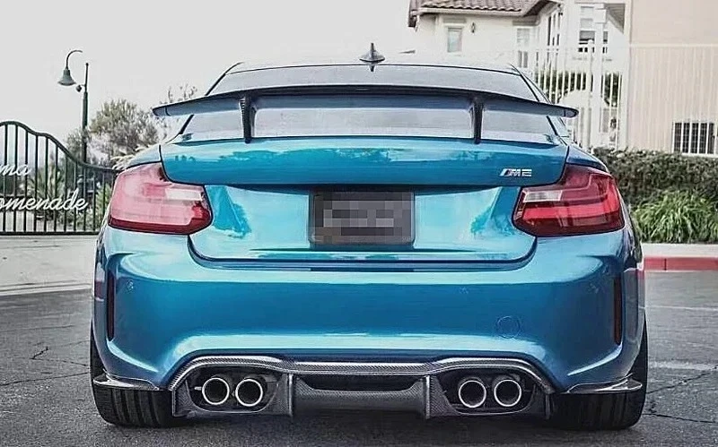 

M2 F87 Carbon Fiber Diffuser PSM Style Carbon Fiber Rear Bumper Diffuser Bodykit For BMW F87 M2