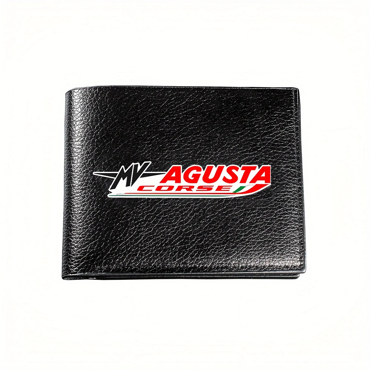 

MV Agusta Corse Racing Team Logo Stylish Mens Wallet: Business Mens Casual Elegant Simple Practical Quality Wallet Stylish Print