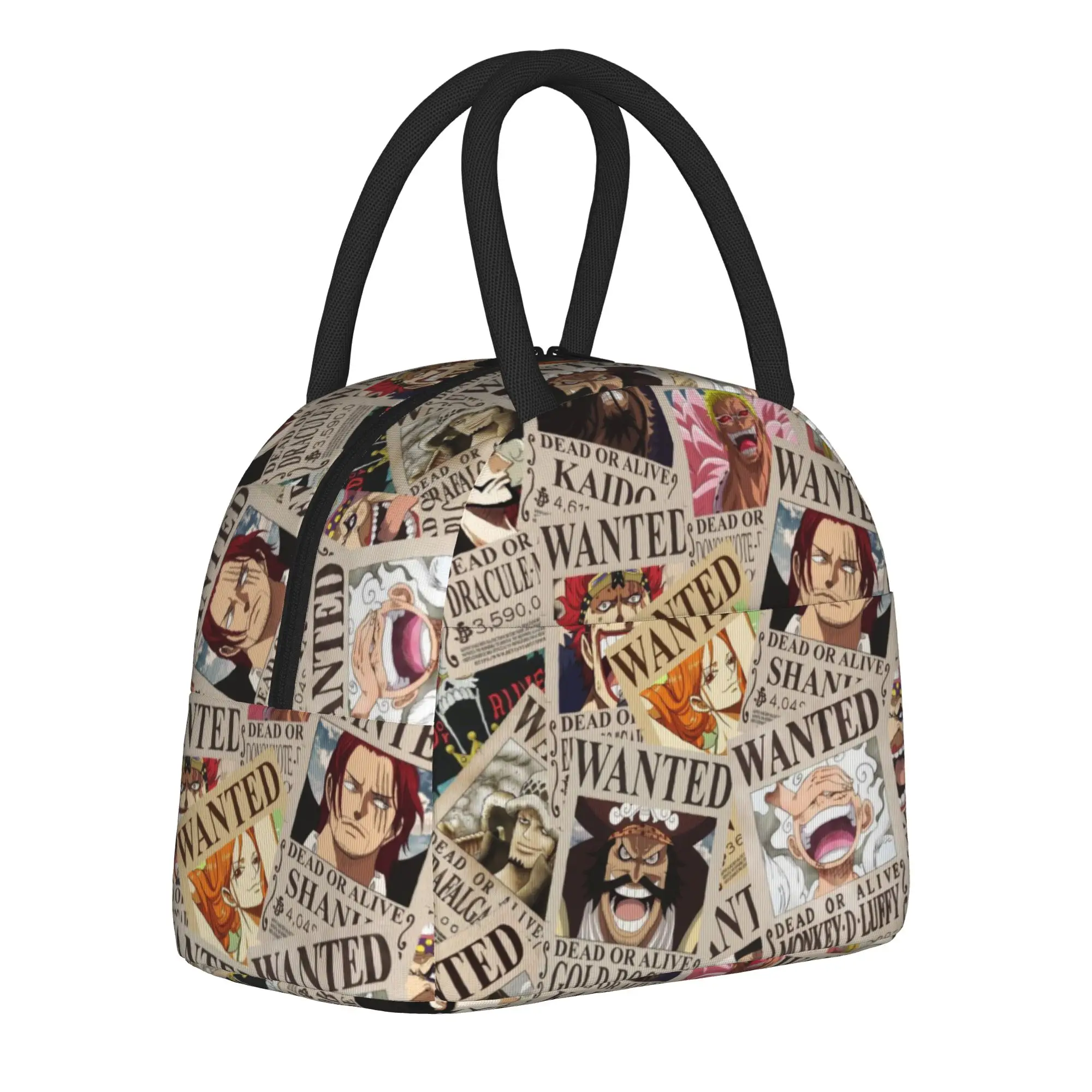 

LUFFYS o-one-piece-e Merch Insulated Lunch Bag For Picnic Storage Food Boxes Portable Thermal Cooler Lunch Boxes