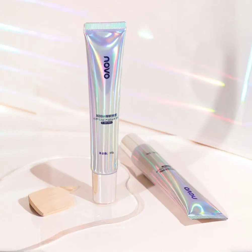 Base d'apprêt de maquillage, fond de teint correcteur d'isolation hydratante, Base faciale pour Pores invisibles, éclaircit le teint de la peau, cosmétiques de maquillage