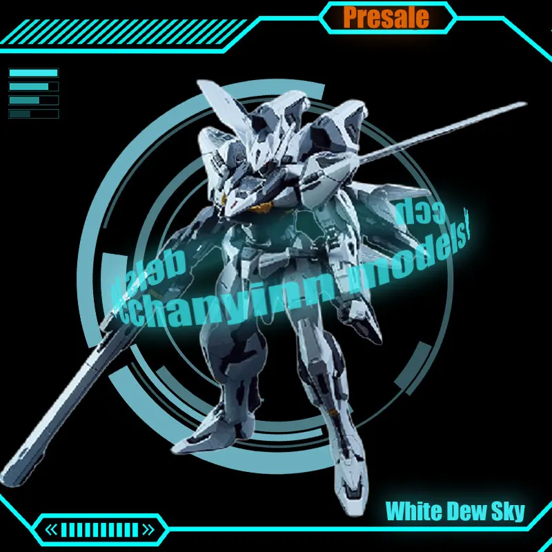 

In Stock Luobo Animation Figure White Dew Air Combat Type Action Figure Human Armor Chronicle Alloy Assembly Model Doll Toy Gift