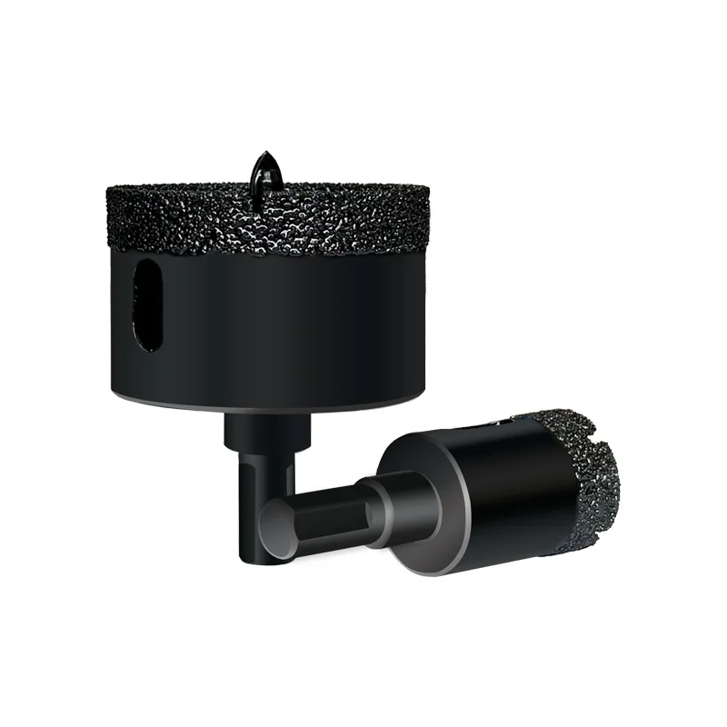 

Brazed Diamond Hole Saw with Center Drill Bit for Tile Ceramic Marble Drilling