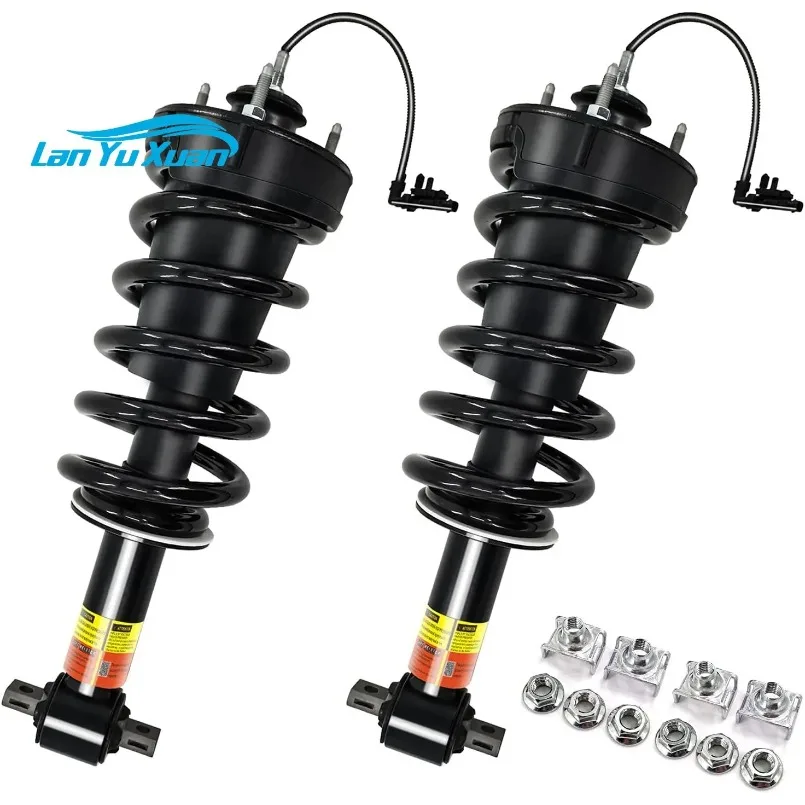 Pair Front Air Suspension Shock Strut Absorber 84176631 for Cadillac Escalade Suburban Tahoe GMC Yukon XL 2015-2021