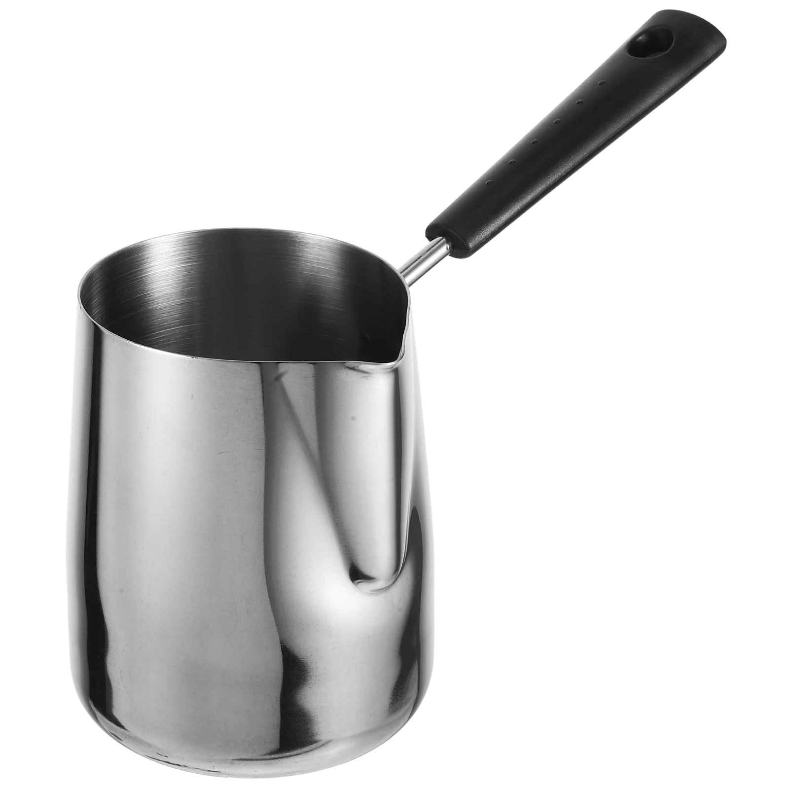 

Thermal Coffee Pot Stainless Steel Wide Bottom Large Capacity Heat Retention Milk Chocolate Greek Coffee Brewer Butter Warmer