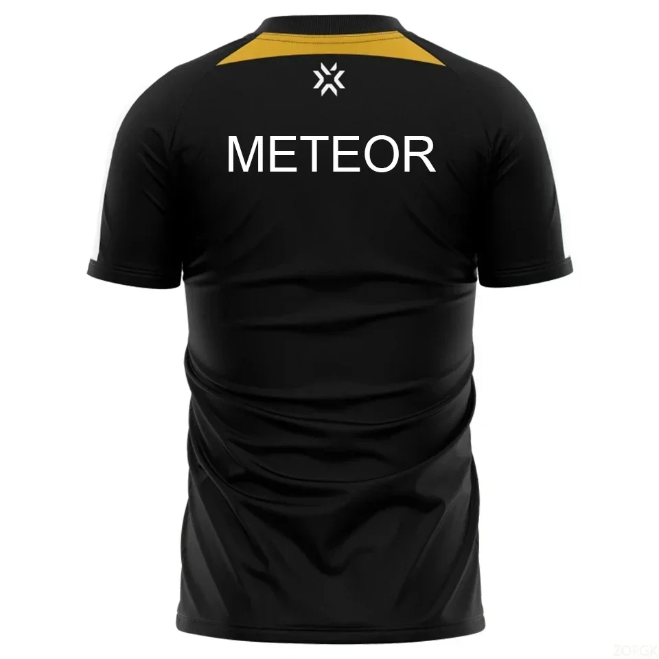 2025 جديد GEN G E-Sports Culb دعم جيرسي ألعاب الشجاعة موحدة الرجال تي شيرت مسابقة رياضية التدريب تنفس للجنسين القمم