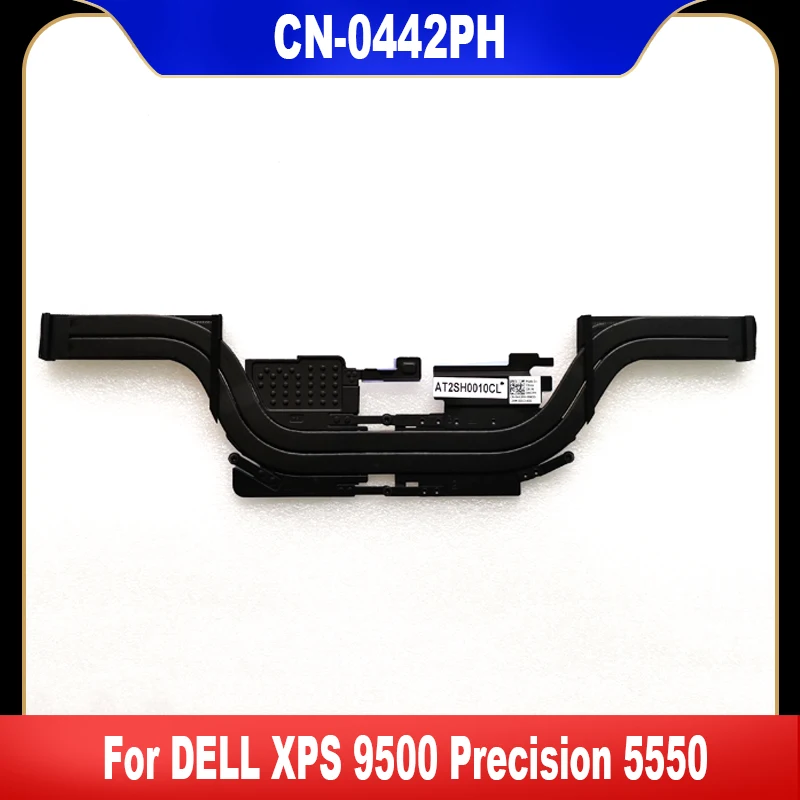 

0442PH новый оригинальный охлаждающий вентилятор для ноутбука DELL XPS 9500 Precision 5550, радиатор, медная трубка 442PH CN-0442PH
