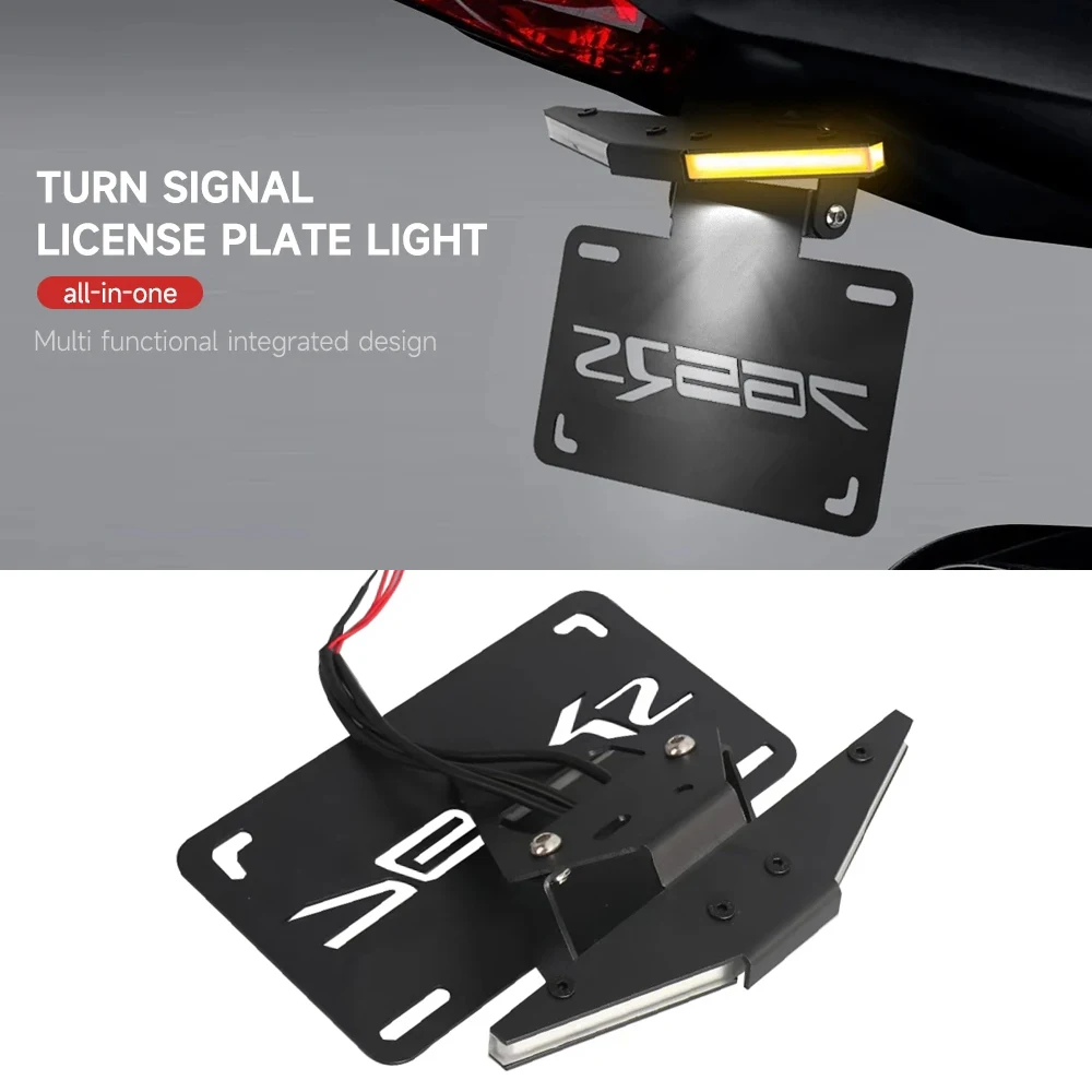 

New Motorcycle License Plate Holder For Street Triple 765RS 765 RS 2020-2025 Tail Tidy Fender Eliminator With LED Light