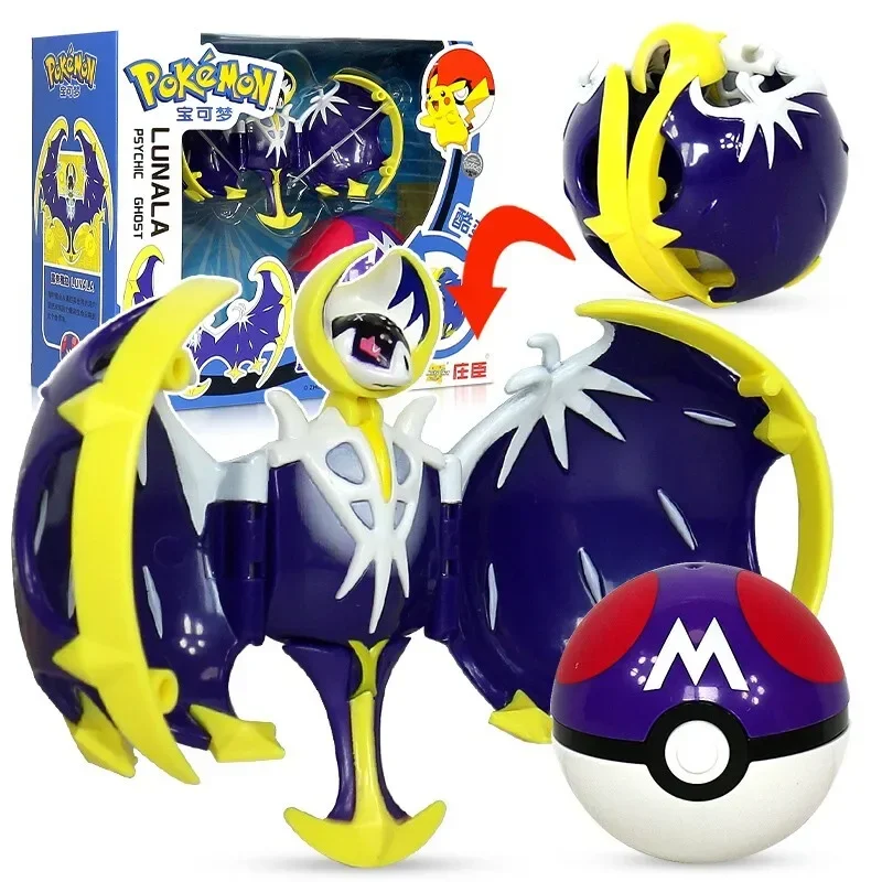 Original Pokémon-Ball-Verwandlungsspielzeug Psyduck Figur Pikachu Mewtwo Gyarados Taschenmonster Pokeball Actionfigur Dragonite – Detail 22