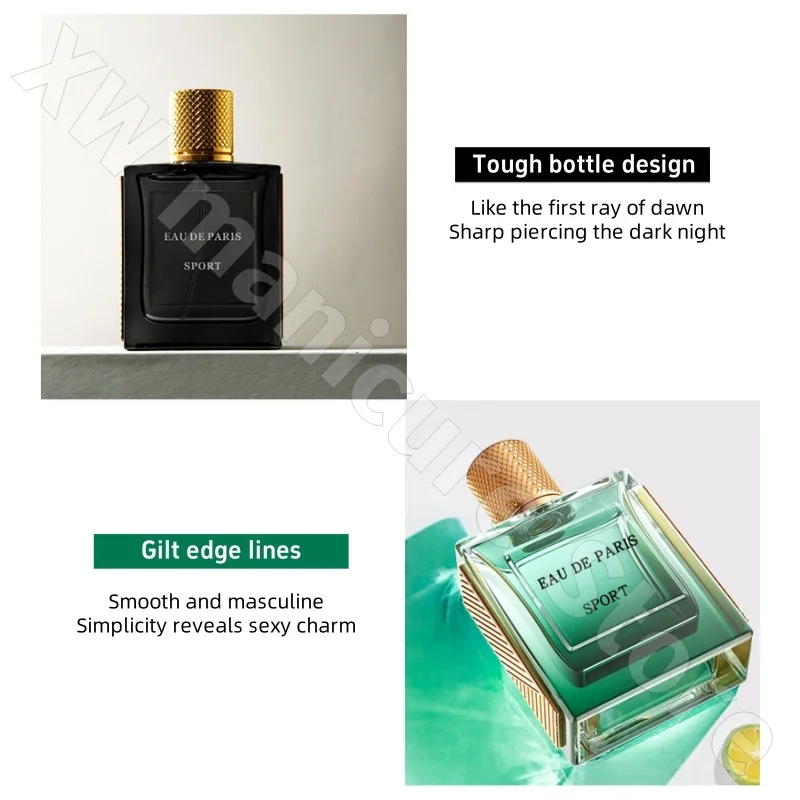 น้ําหอมผู้ชาย Perrier ที่น่าสนใจ Woody Marine Fragrance สดชื่นและยาวนาน Marine Gentleman ชายและมีเสน่ห์ 50ml