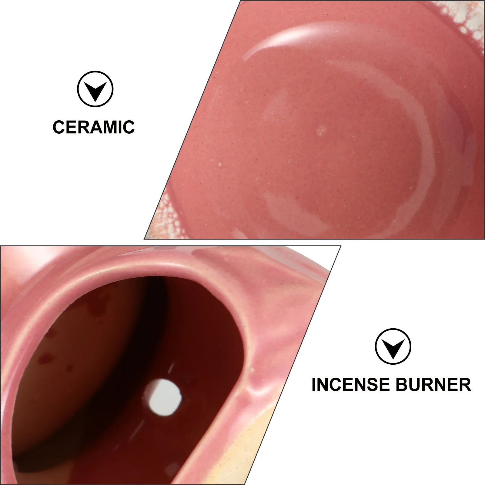 

Aromatherapy Furnace Ceramic Censer Table Decor Ideal for Meditation Yoga Spa Bedroom Elegant Gift for Family Friends