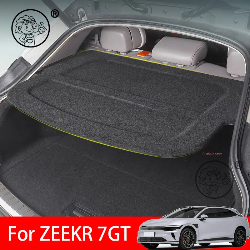 

Rear Trunk Curtain Trunks Partition Cover Parcel Shelf Interior Panel For ZEEKR 7GT 2025 2026 Car Accessories