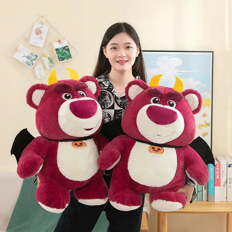 Disney Toy StoryLotso คอสเพลย์ปีศาจฮาโลวีนตุ๊กตาน่ารักหมอนนุ่ม Plushies เด็กวันเกิดคริสต์มาสของขวัญ