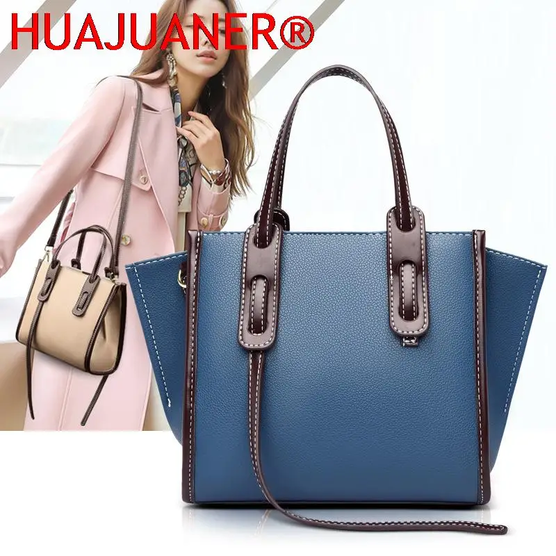 Luxury Casual Tote กระเป๋าหนังคุณภาพสูงกระเป๋าถือของผู้หญิง2023ใหม่กระเป๋าสะพายแฟชั่นบิ๊กกระเป๋าพาดลำตัวสำหรับผู้หญิง