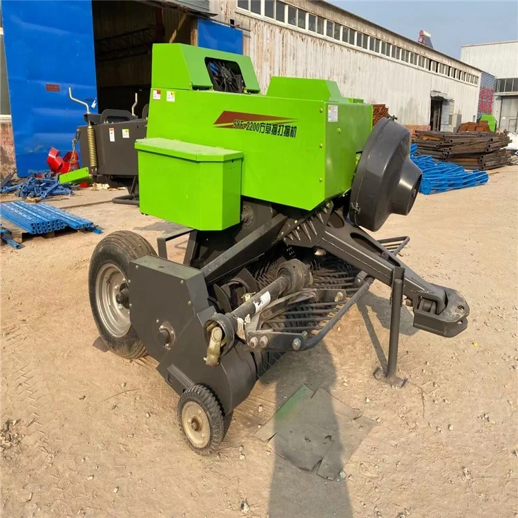 Good quality tractor pto driven Square Hay Baler Baler Machine  Grass Square Straw Hay baler