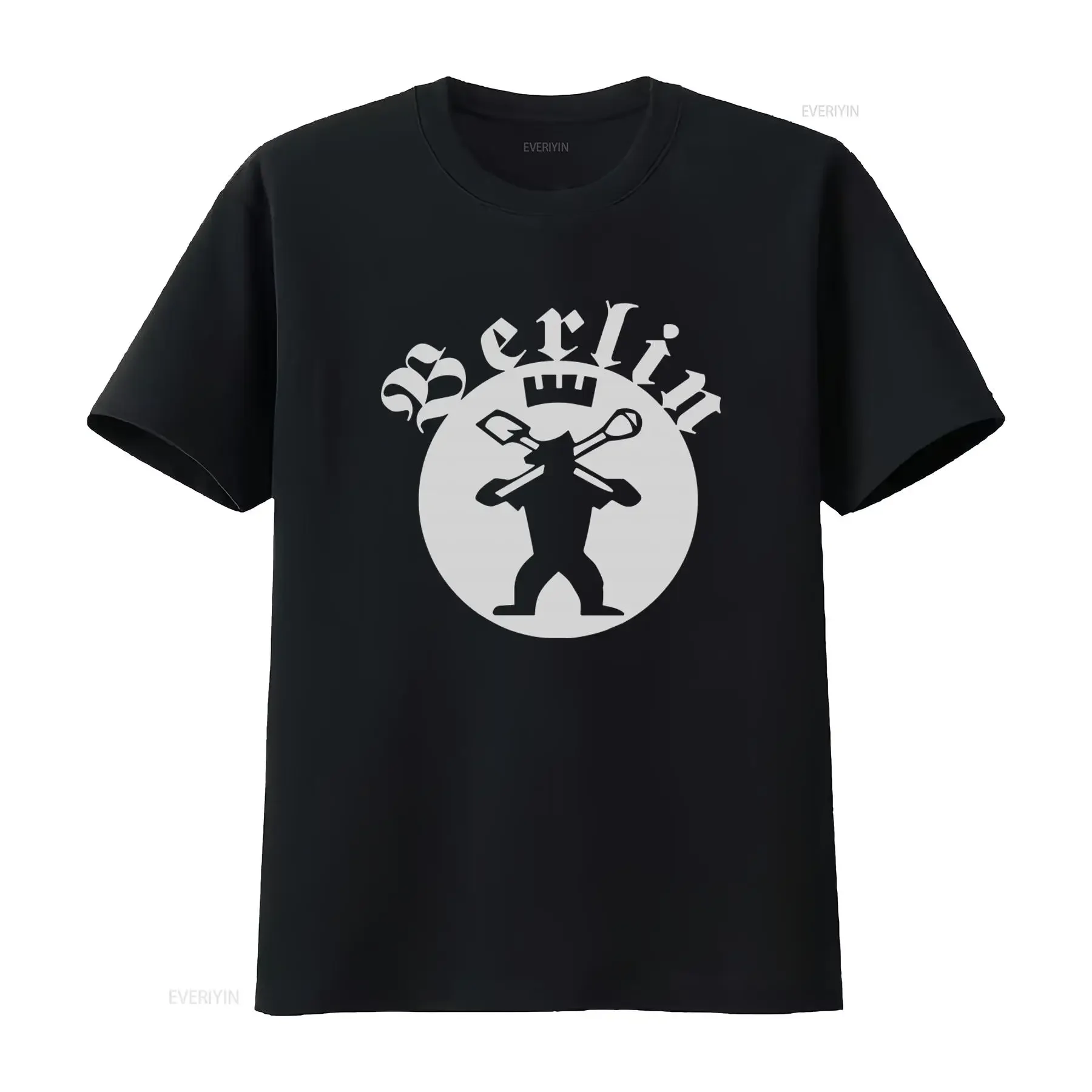 Camiseta con escudo de armas de Berlín Panzerbear 1945 para hombres y mujeres, estampado de estilo vintage, ropa de diseñador vintage lavada para hombre