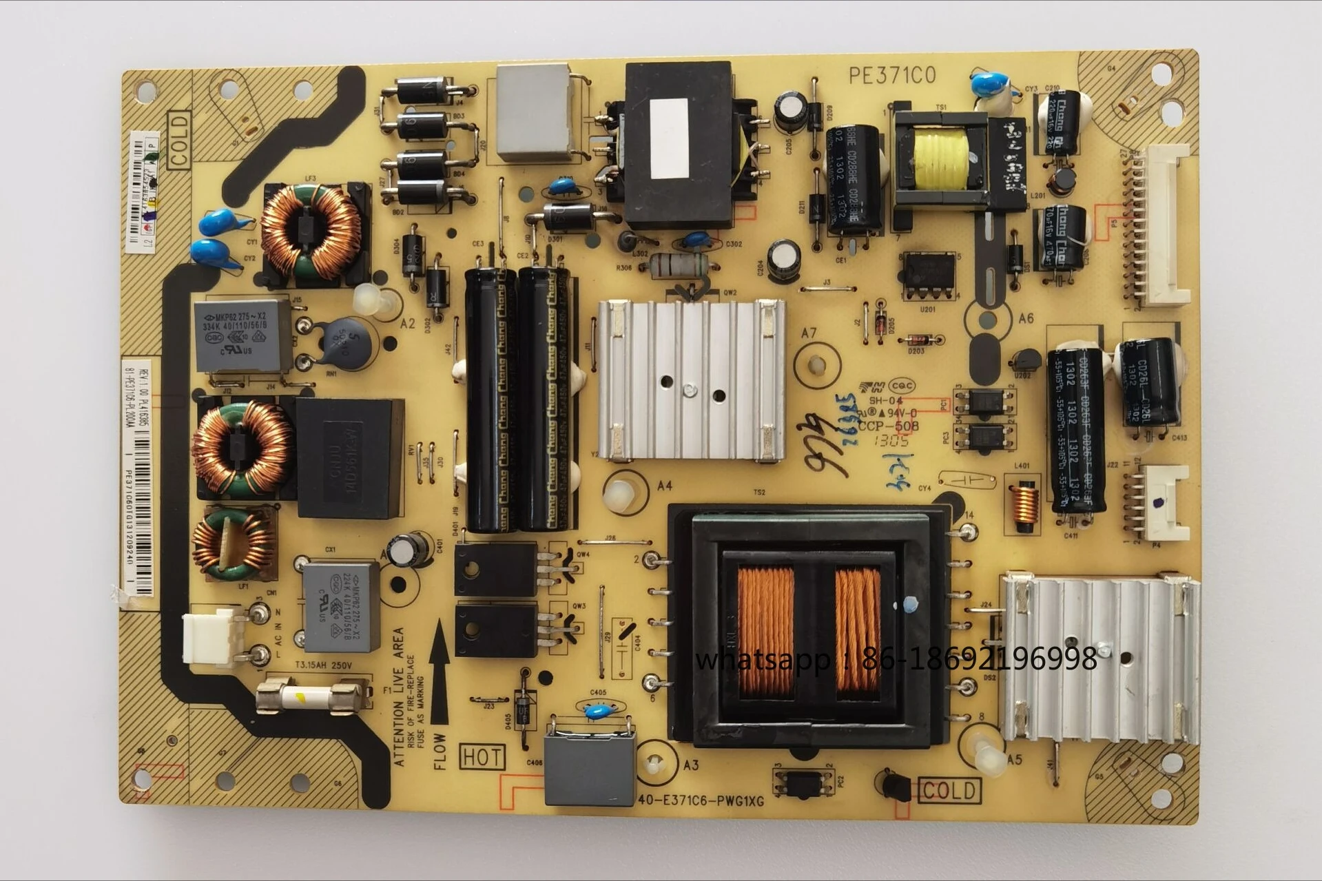 

L39E5090J/E5690A L48F3600A-3D Плата питания 40-E371C6-PWH1XG/PWG