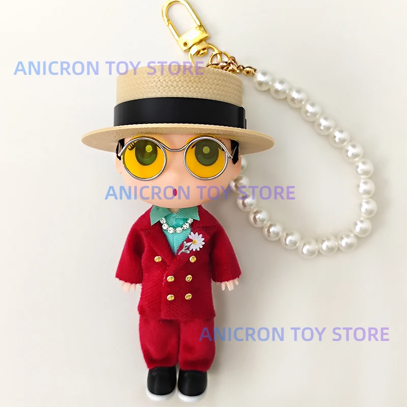 พวงกุญแจตุ๊กตา G-D Doll งานคอนเสิร์ตซิดนีย์ หมวกทรงสูง หมวกฟาง ชุดสูท ตุ๊กตา Gd Doll ทำมือ ขนาด 13 ซม. ของขวัญสำหรับแฟนๆ