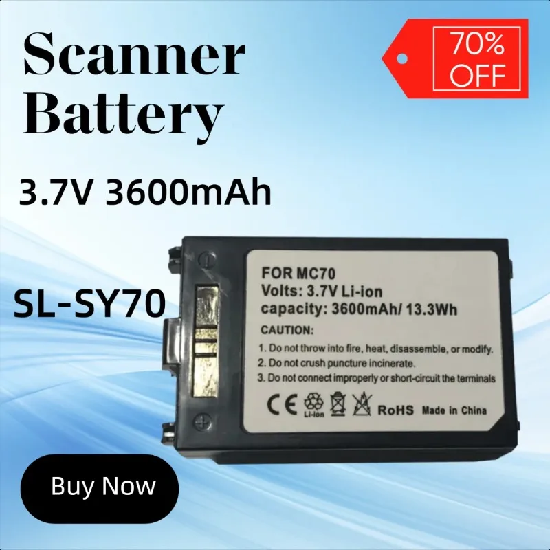 

3.7V 3600mAh for Symbol MC70 BTRY-MC70EAB00 Scanner Battery