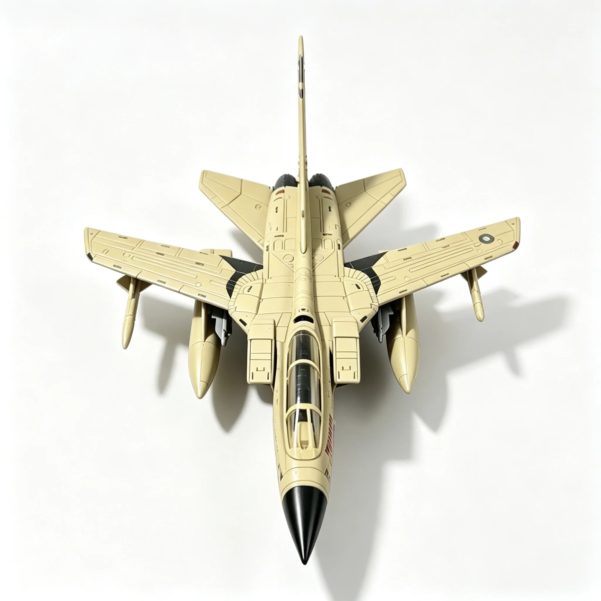 ABS Panavia Tornado Mehrzweckkampfflugzeug im Maßstab 1:72, Wüstentarn, Simulationsflugzeug, Bausatz, Miniatur-Flugzeugmodell, Hobby – Detail 5