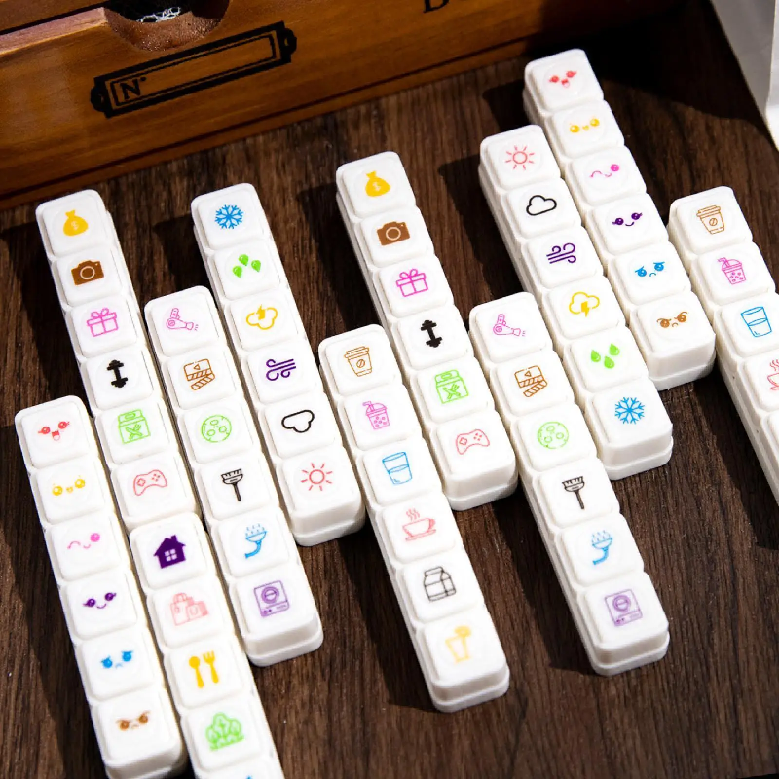 

Cartoon Stamps Versatile Reward Stamps for Journals Scrapbooking Card Making