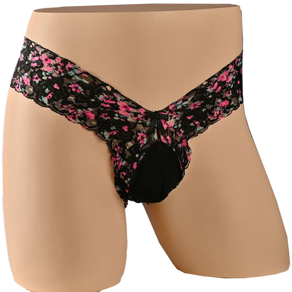 

Для мужчин Мужское нижнее белье Трусики-стринги для особых случаев для ночи Розовые трусики-стринги Совершенно новое удобное мужское нижнее белье