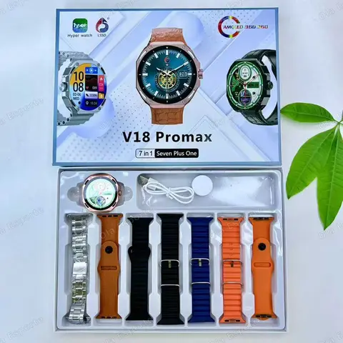 New in 3D Smart Watch Faces Bluetooth Phone Call DIY Watch Face Waterproof 7+1 Strap GPS SmartWatch for Men Women Health Monitor