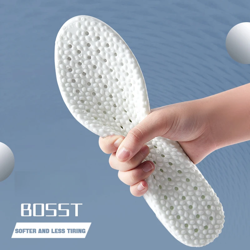 1Pair Shock Absorbing Insoles Orthopedic Insole for Feet Soft Sports Non Slip Shoe Pads Plantar Fasciitis Relief Shoes Inserts