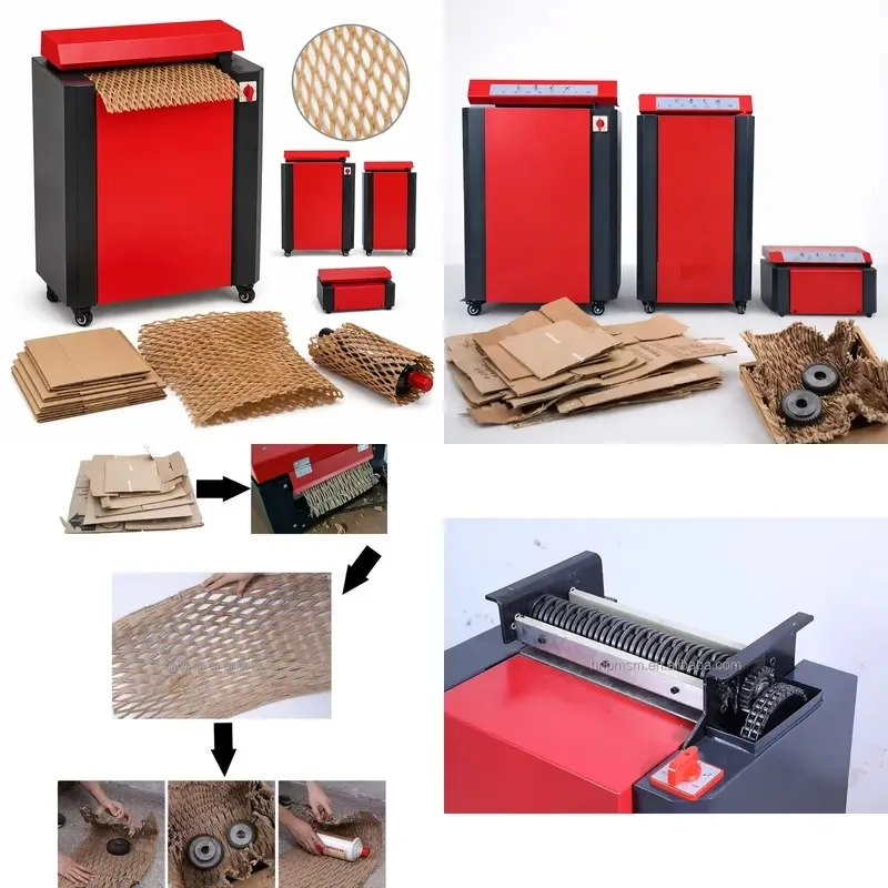 Heavy Duty Paper Shredder Box Shredder for Honeycomb Packing Cushion Production Machine