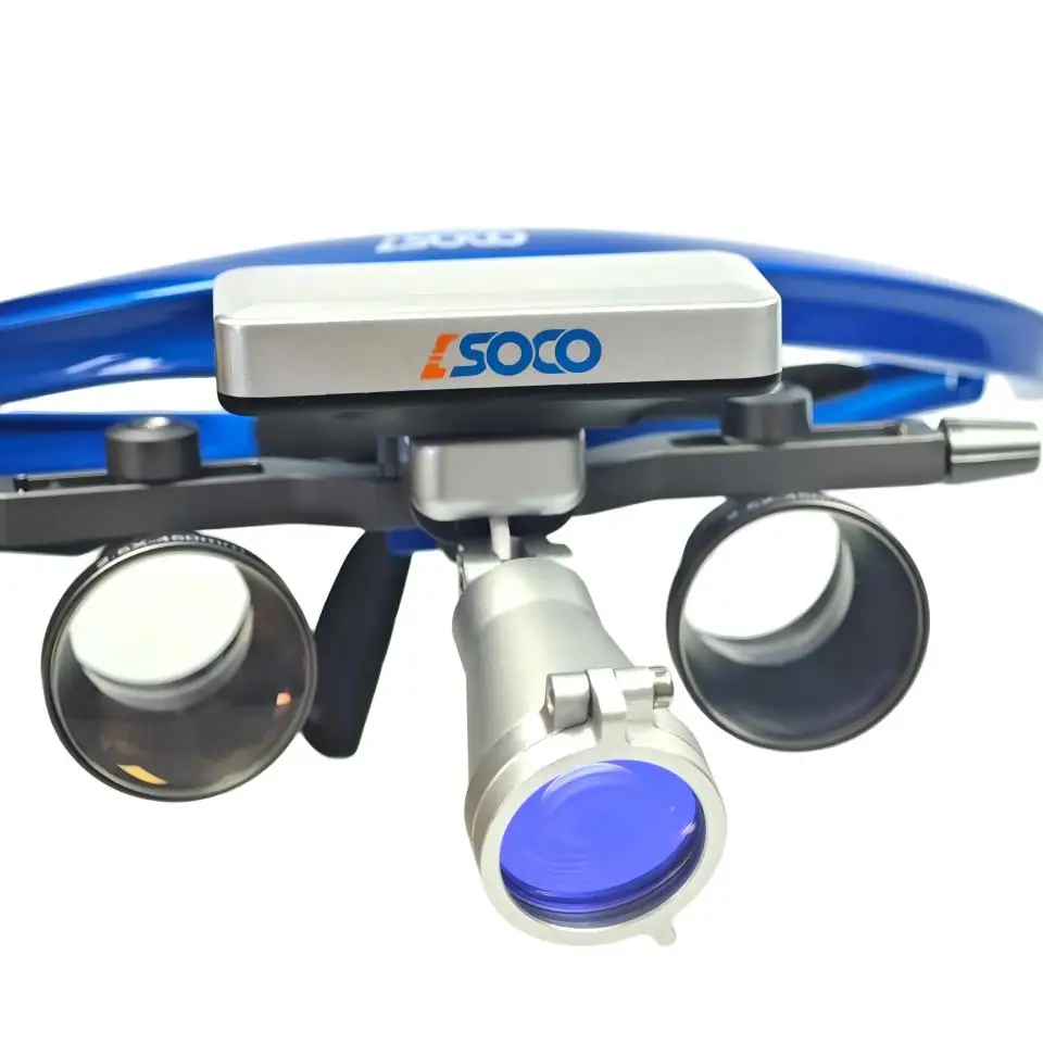 

Dental Loupes Headband Frame Flip Up Adjustable PD 2.5x 3.5x Ergonomic for Precision Dental Examination Clinical Procedure